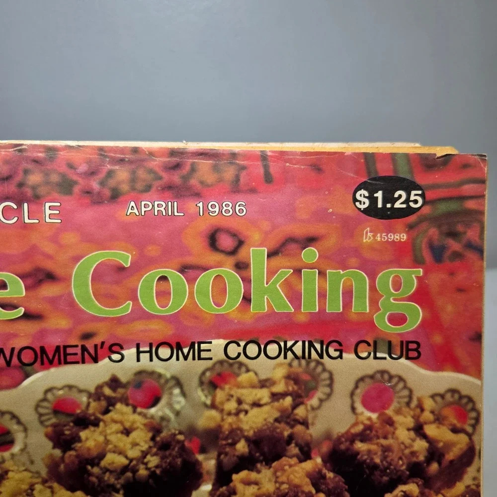Home Cooking‎ Womens Circle April 1986 Recipes Magazine 210 Recipes Vintage